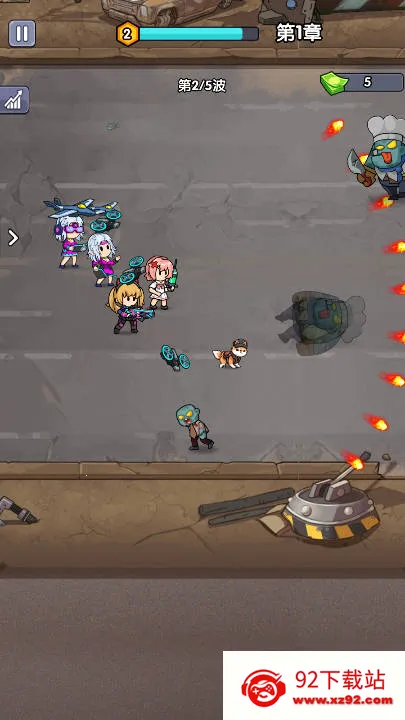 ��ʬͻΧսС��Ϸv1.0 ��׿���ͼ