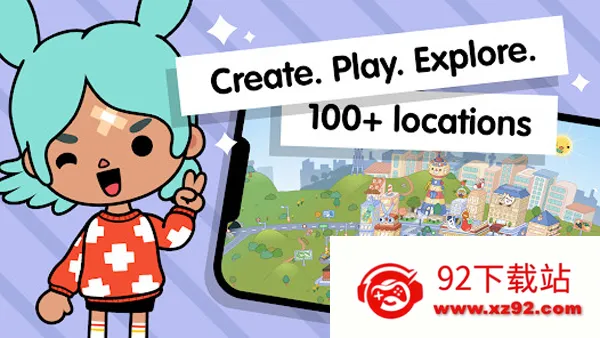 TocaWorld�п�����ȫ��������(�����ɫ������Ϸ)v1.2 ��Ѱ��ͼ