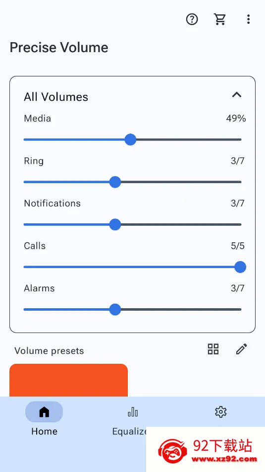 precise volume ���� ���İ�v2.0.0-beta-13a ��Ѱ��ͼ