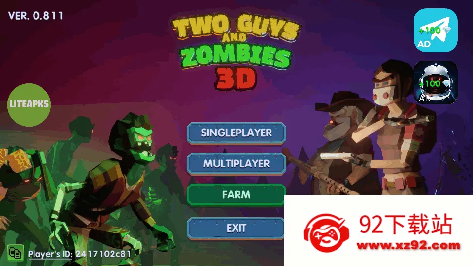 �����һ�ͽ�ʬ���ò˵�v1.1.3 �ٷ������ͼ