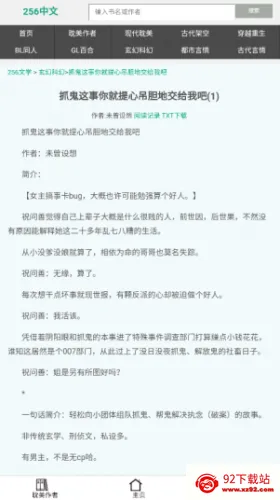 256中文小说阅读网