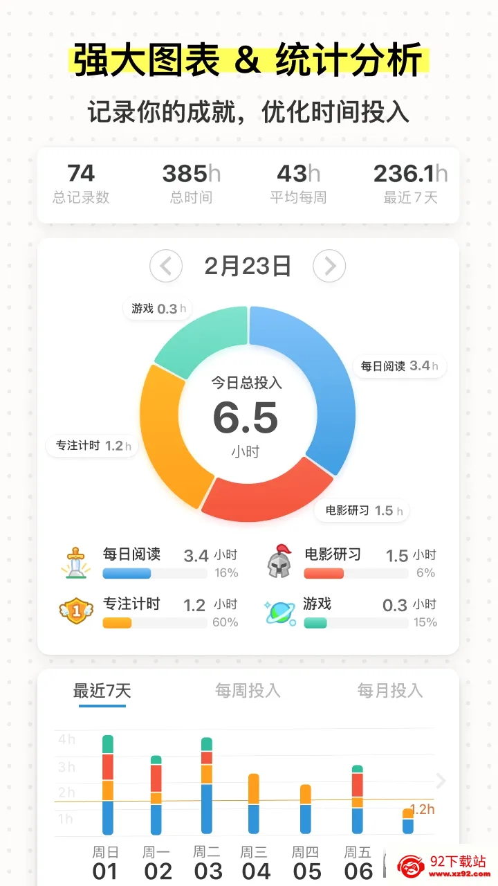 iHour(ʱ��滮����)v7.5.0 �ٷ������ͼ