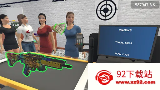 枪店模拟器MOD菜单版 枪店模拟器MOD菜单版