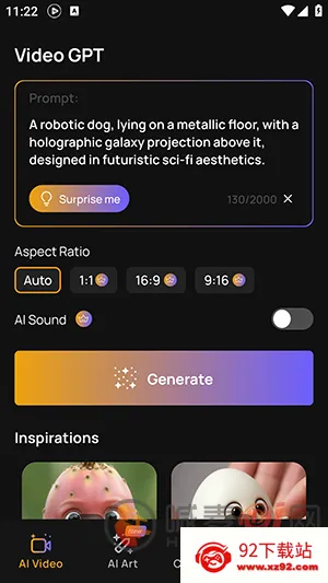 AI Video Generator(智能视频创作工具)